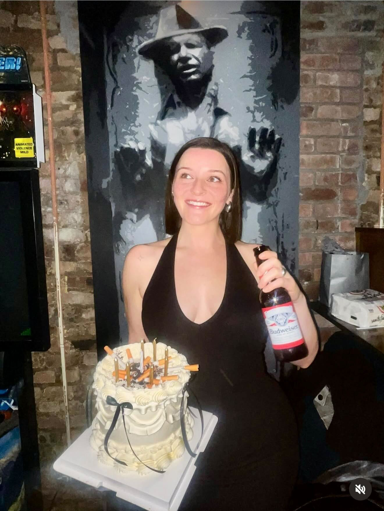 Kim with Macy is a lawyer custom cake